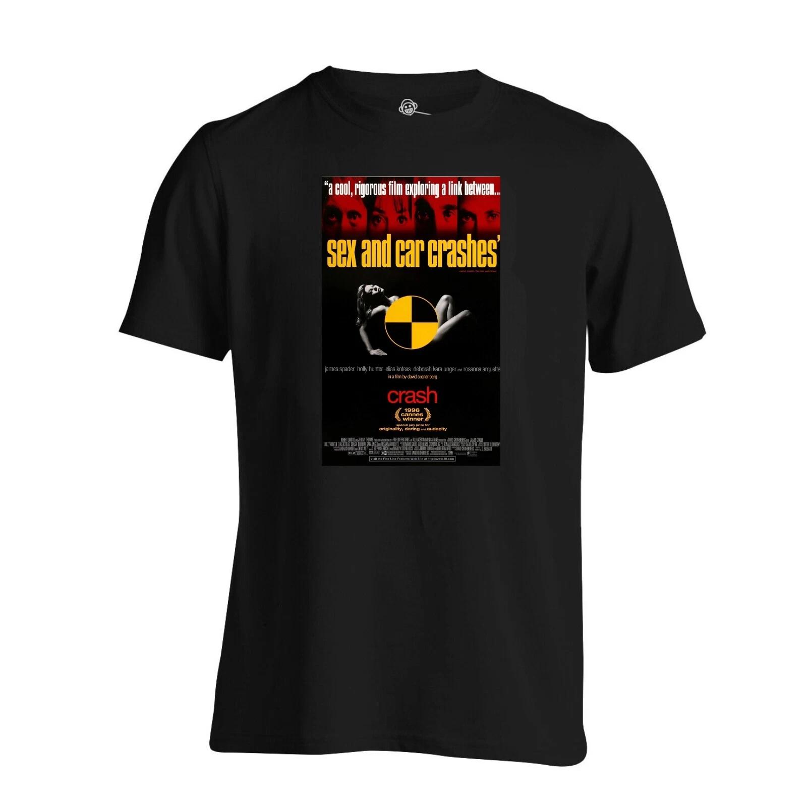 

Crash 1996 T Shirt Classic Movie Film Poster Print S