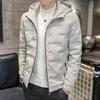 Winter Daunenjacke Herren Verdickte Jacke Koreanische Version Tooling Leicht und Kurz Herren Daunenjacke