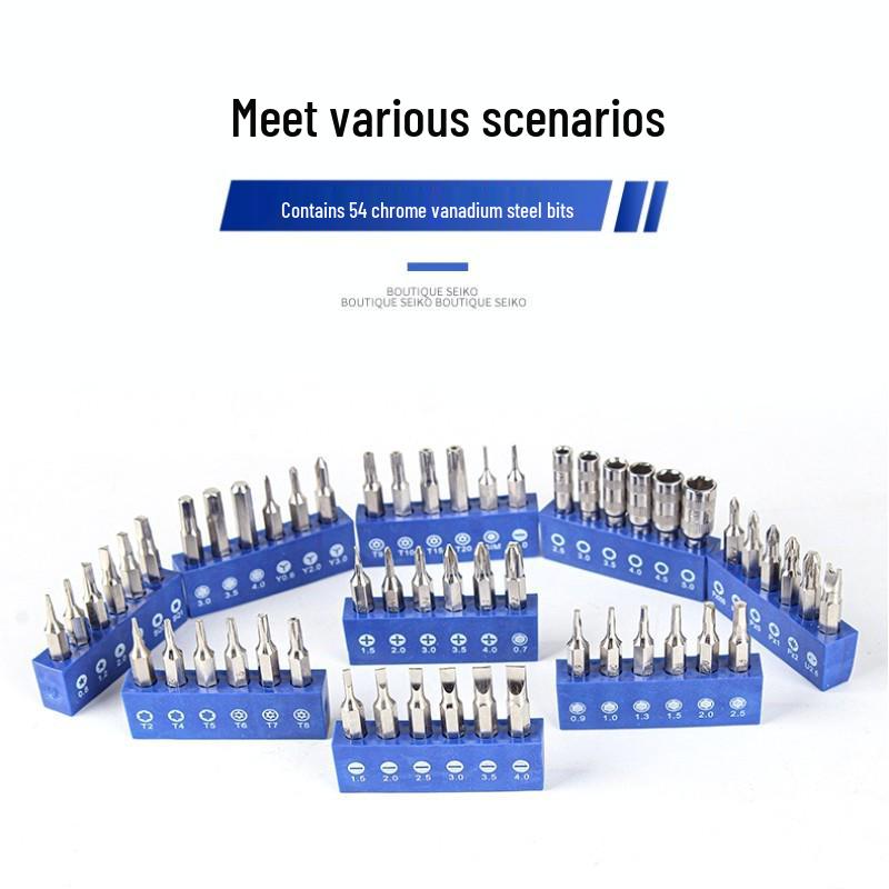 Multi-functional 10-in-1 Screwdriver Set for Mobile, Computer, Tablet, and Watch Repair