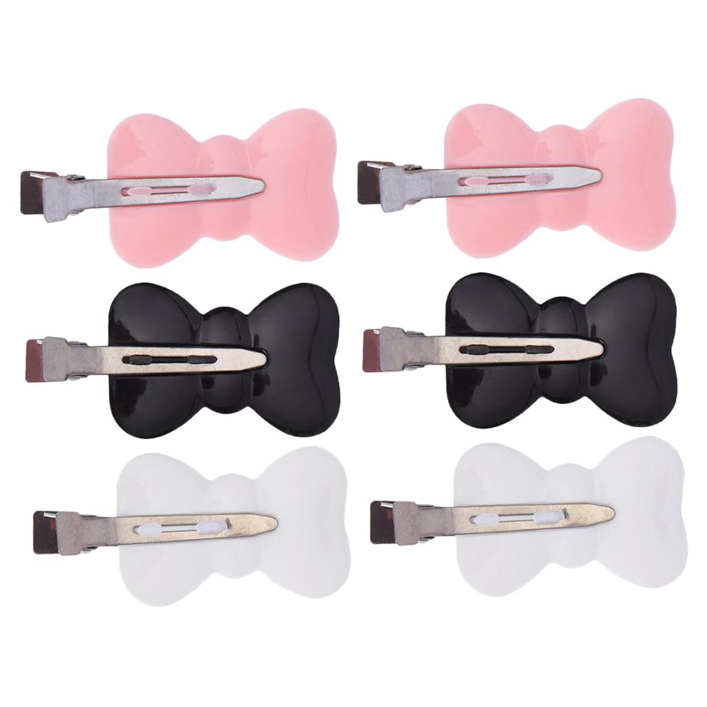 6Pcs Hair Clips Salon Hairdressing Clamps Styling Tools
