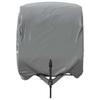Camperhoes Grijs 732 x 250 x 220 cm Non-woven Stof