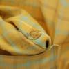 Stephens 60s Vintage Check Pattern Short Sleeve Shirt XL Yellow Men's Used