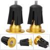 1 Pair Aluminum Alloy Bike Grips Bar End   Plug for Mountain Bike Handlebar (  color)