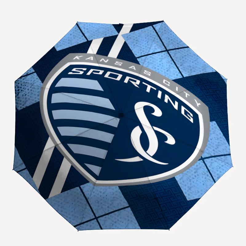 1pc Football Team (79) Umbrella, Sun Protection, And UV Shielding. It Has Eight Sturdy Ribs for Outdoor Use And Perfect Gift