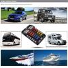 Fuse Box Holder 12V 32V Plastic Cover Fuse Box M5 Stud With LED Indicator Light 6 Ways 12 Ways Blade For Auto Car Boat Marine Fuses4