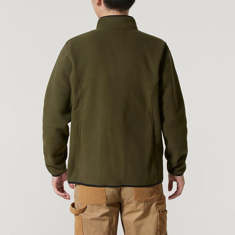 Under Armour Warm Zipper Stand Collar Long Sleeve Fleece Jacket Men jackets 1389308-308