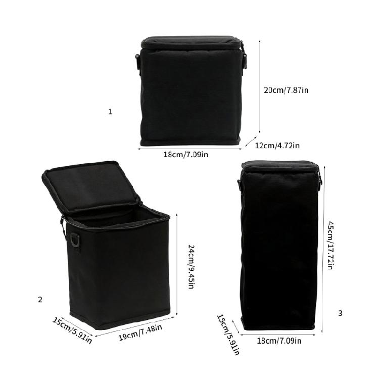 Camera Carrying Pouch Protector Bag Storage Small Pouch Lens Camera Flexible Case Shockproof Camera Lens Container