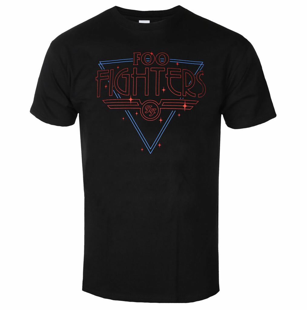 Rare Foo Fighters Band Graphic Cotton T-shirt Unisex Summer Short Sleeve Fashion Brand Tee Luxury Casual Vintage Retro Top