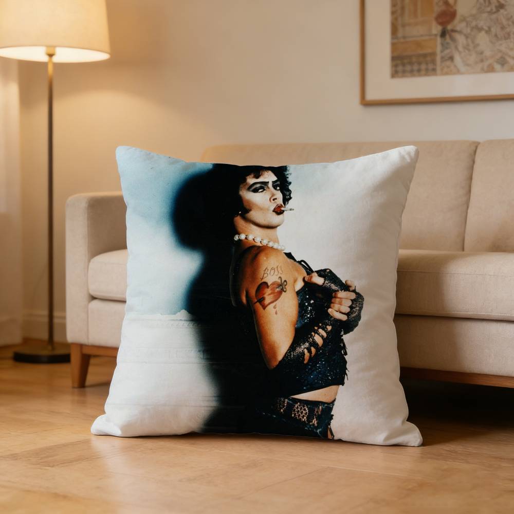 Cult Musical RRocky HHorror PPicture Show Pillow Case Cushion Cover Throw Pillow Case For Car Sofa
