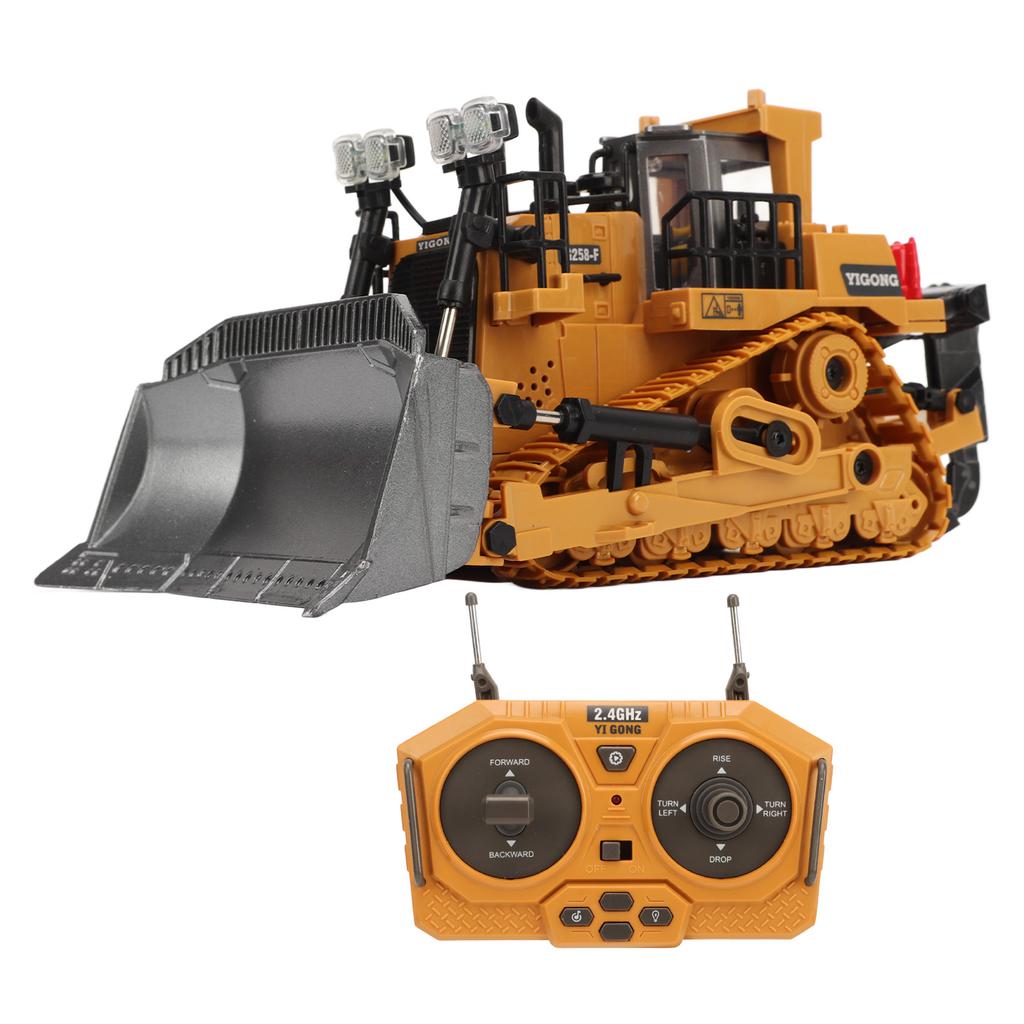 2.4g Construction Remote Control Excavator Truck Simulating Light Loader Truck Toy for Children