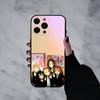 K-K-ON M-Music G-Girls   Phone Case For iPhone 17pro,16,15,14,13,12,11 Plus,Pro Max,XS,Soft Silicone Black Cover