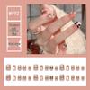 Chasing Light Cat's Eye Crystal Nails: Handmade, Detachable, Flash Diamond Design for Trendy, Stylish Looks.