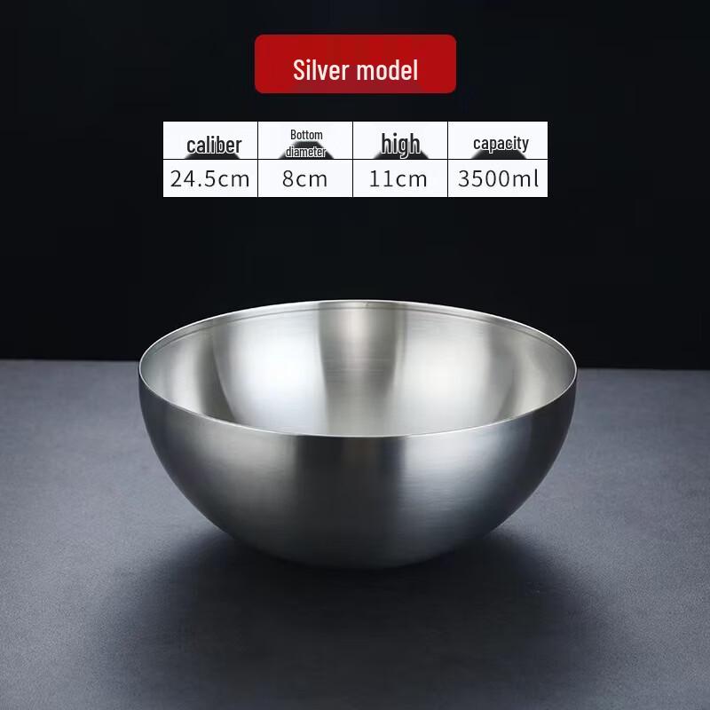 Dajujiang Korean Style Stainless Steel Multi-Purpose Bowl