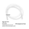 Computer All-in-One Soft Tube Water Cooling Pipe (Black/Transparent, Sizes: 5*8, 6*10, 7*11)