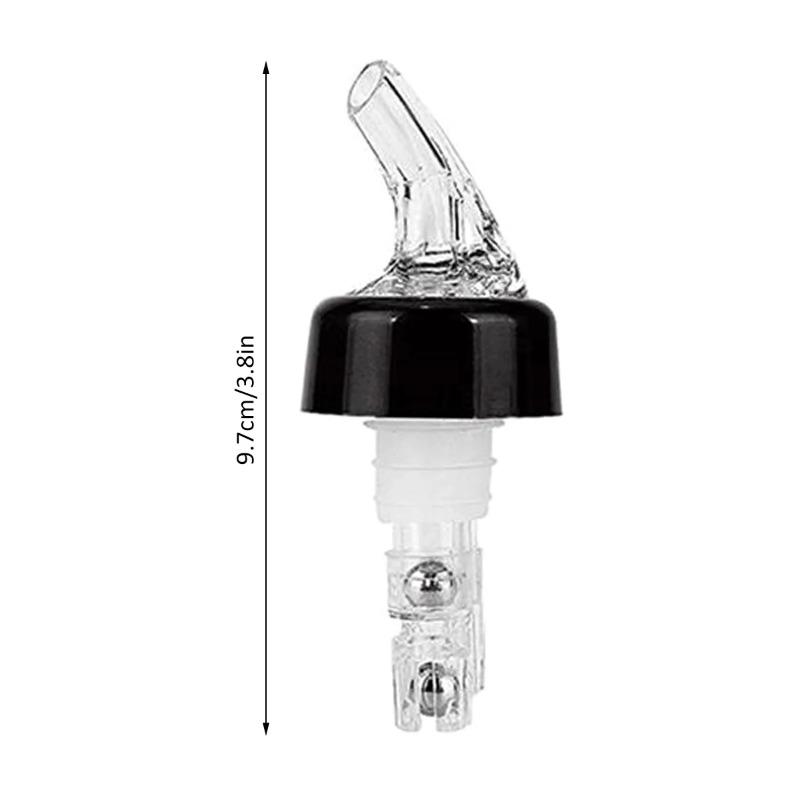 

10/20Pcs Automatic Measured Wine Pour Whisky Shaker Clear Bar Measures Cocktail Dispenser Wine Bottle Stopper Bar Accessories