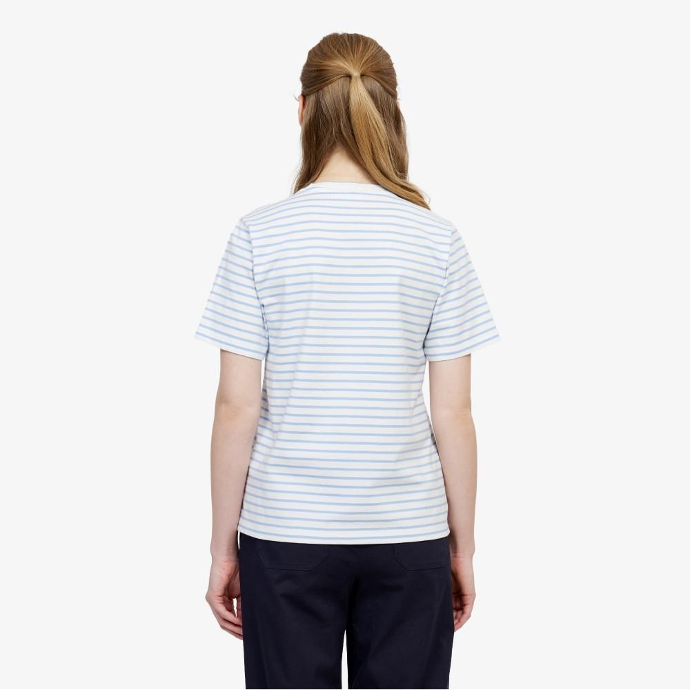 [lacoste] Women's Striped Short-Sleeve T-shirt TF262E-56GAEY