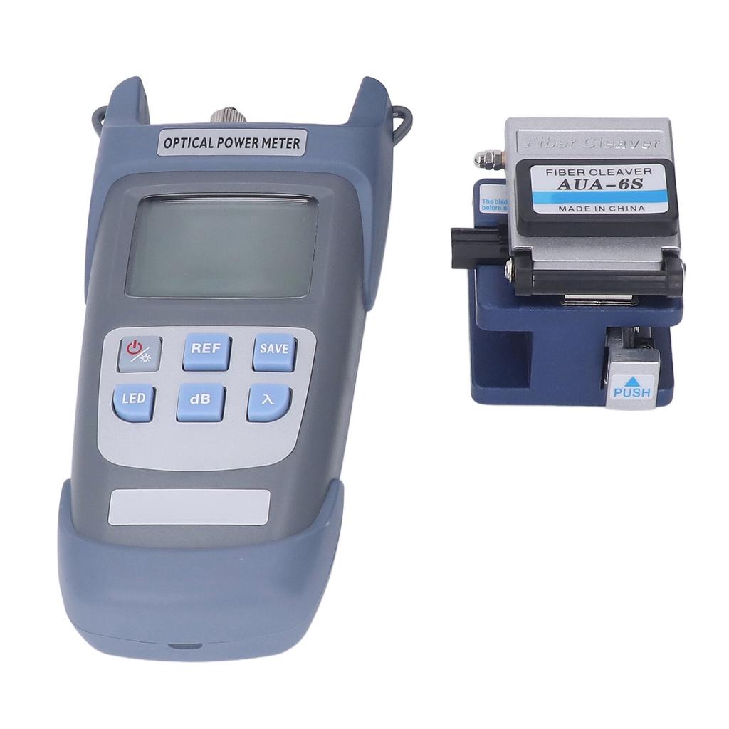 Fiber Cold Connection Set Optical Power Meter Single Fiber Stripper Cutting Termination Tools