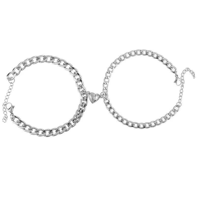 European and American Style Couple's Magnetic Attraction Bracelets