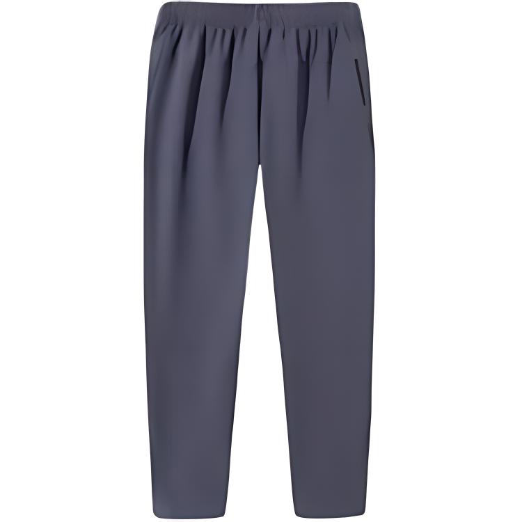 

Anta Casual Simple Solid Color Straight Leg Elastic Knitted Sports Pants Men Bottoms Dark-Gray 952517503-1 M