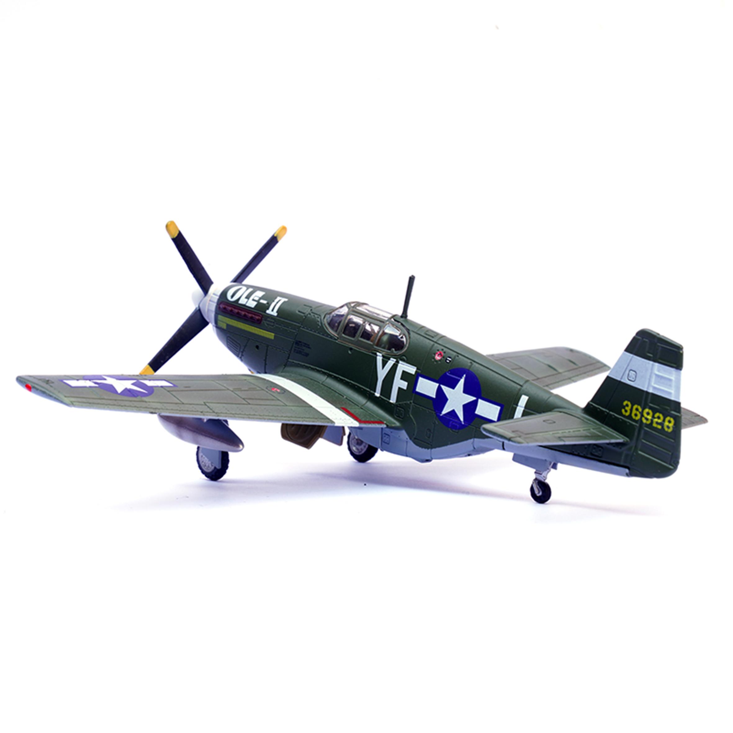 

1/72 14606LB Истребитель США P-51B 358-е авиационное крыло 355-я эскадрилья Коллекционная модель готового изделия зелёный
