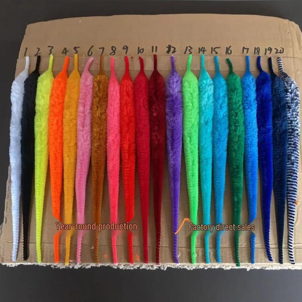 Pet Toy: Magic Caterpillar & Seahorse Teaser Stick with Dragonfly, TuTu Ball, and Worm Tail