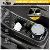 Cup Holder Coaster For 2018-2025 Jeep Wrangler JL JLU 4XE/Gladiator JT Cup Holder Ert Mat Pad, Non-Slip Liner For 18-25 Wrangler JL JLU 4XE Interior