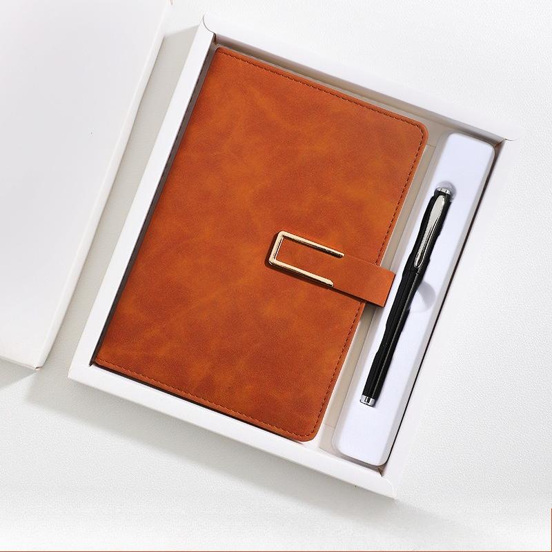 A5 Notebook Multi-color Minimalist Design Suitable for School Office Diary and Note Organizational Notebook