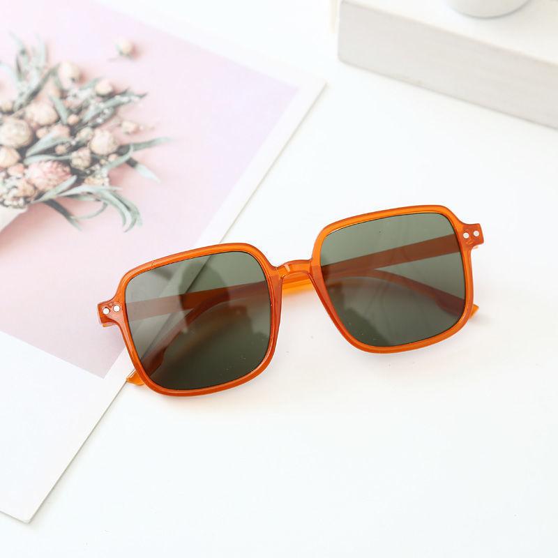 Children'S Sunglasses Uv Protection Baby Sunglasses Personalized Square Boys And Girls Sunshade Glasses