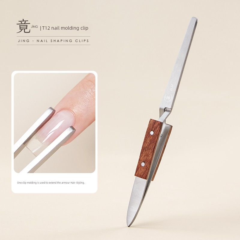 

Unexpectedly Jing Nail Tip Nail Stickers for Nail Beauty Shop Extended Short Semi-Nail Sticky Full Nail Stickers Wear Nail Tip Printing