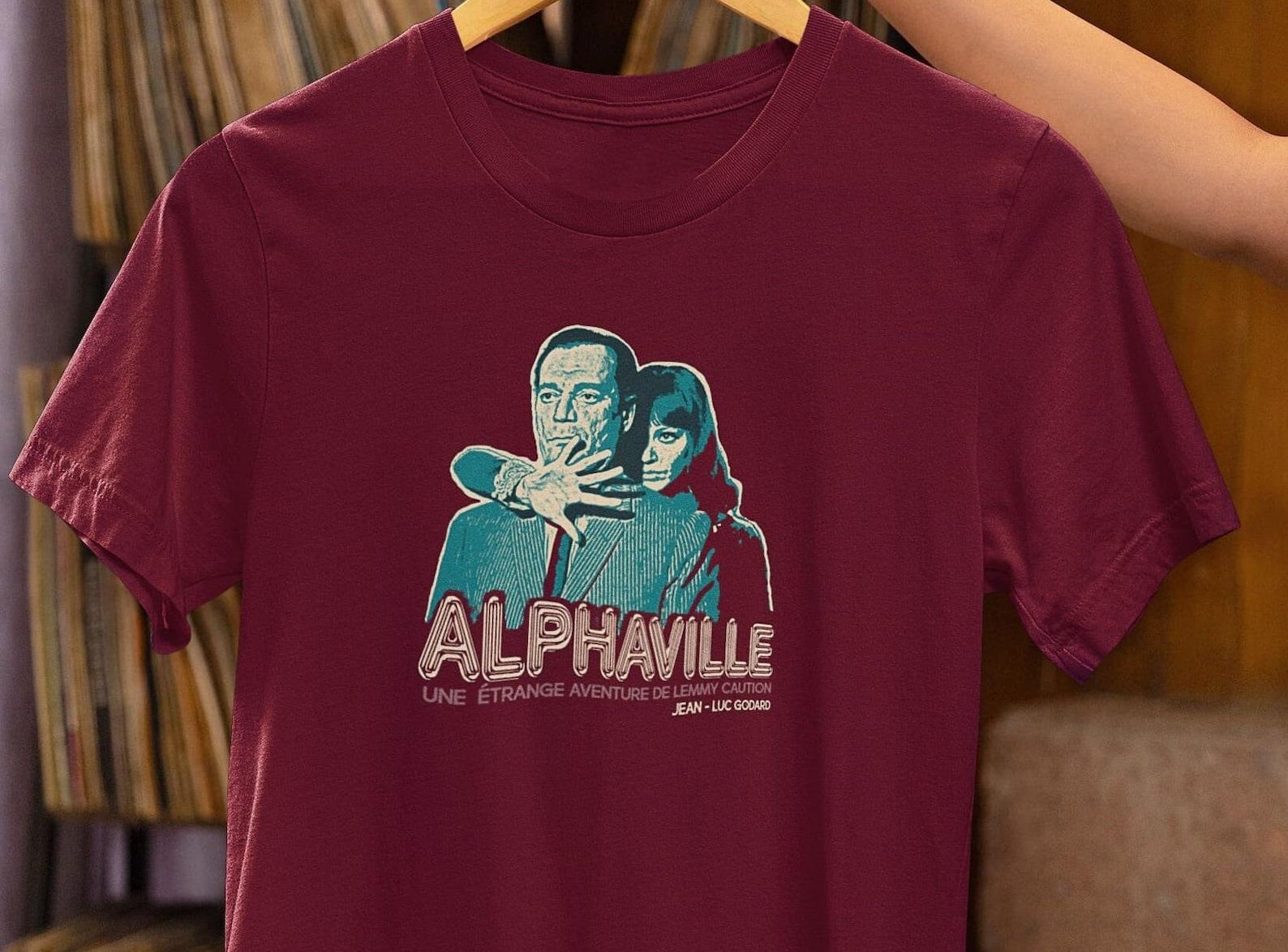 Alphaville T-Shirt: Jean-Luc Godard 60s Sci-Fi Noir Film Tee XL
