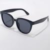 New Retro Round Sunglasses for Women Trendy Small High-end UV Resistant Outdoor Shades Simple Style Eyewear