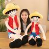 125Cm Large Size One Piece Funny Luffy Cute Creative Anime Cartoon Doll Boys And Girls Fashion Plush Toy Decoration Holiday Gift