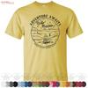 Adventure Awaits Mount Explore Camping Travel Wild Forest T Shirt Vintage Breathable Top For Everyday Wear Soft Slightly