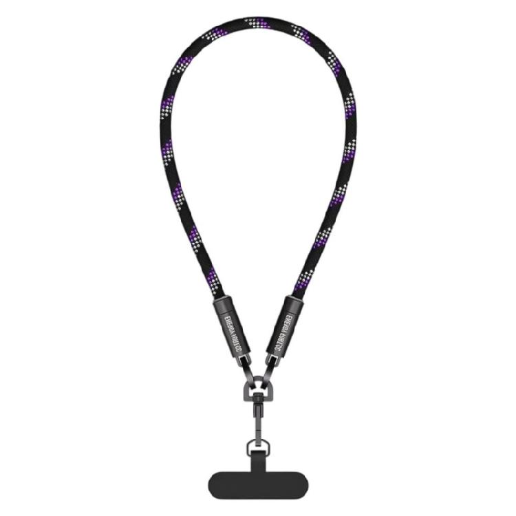 

Fashionable Mobile Phone 2 In 1 Lanyard 240W Type C Charging Cable Convenient Safe Nylon Neck Straps For Mobile Phone