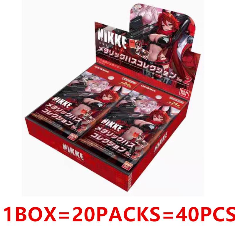 NIKKE: La Dea della Vittoria BT01 BT02 BT03 Carta Metallica Rara Anime Gioco Collezione Carta Giocattoli per Bambini Regalo