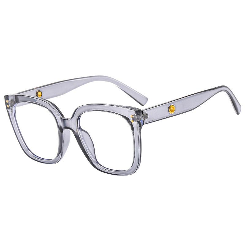 2025 Oversized Square Reading Glasses Men Women Luxury Brand Large Frame Anti Blue Light Presbyopia Eyeglasses Optical Eyewear
