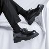 Mode Neue Schuhe Dicke Sohle Japanisch Koreanische Streetwear Lässige Lederschuhe Mann Business Mode Vintage Hipster Hochzeit Lederschuh Männlich