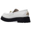 Horsebit Leather Women's Casual Shoes Women's White 577236 DS800 9050