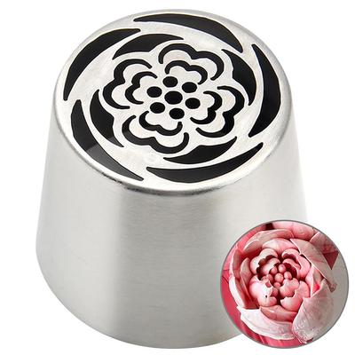 Duze pentru decorat torturi rusești Rezistente la uzură Duze pentru decorat bezele Duze florale tip trandafir pentru brioșe, fursecuri, deserturi cu spumă