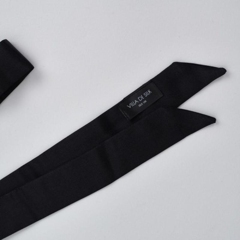 VILLA DE SILK Silk long twilly scarf