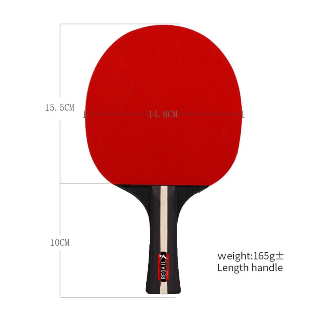 smine manual by professional coach Table tennis racket set with racket 2 3 ping pong professional [Beginner's included] case, beginner/intermediate
