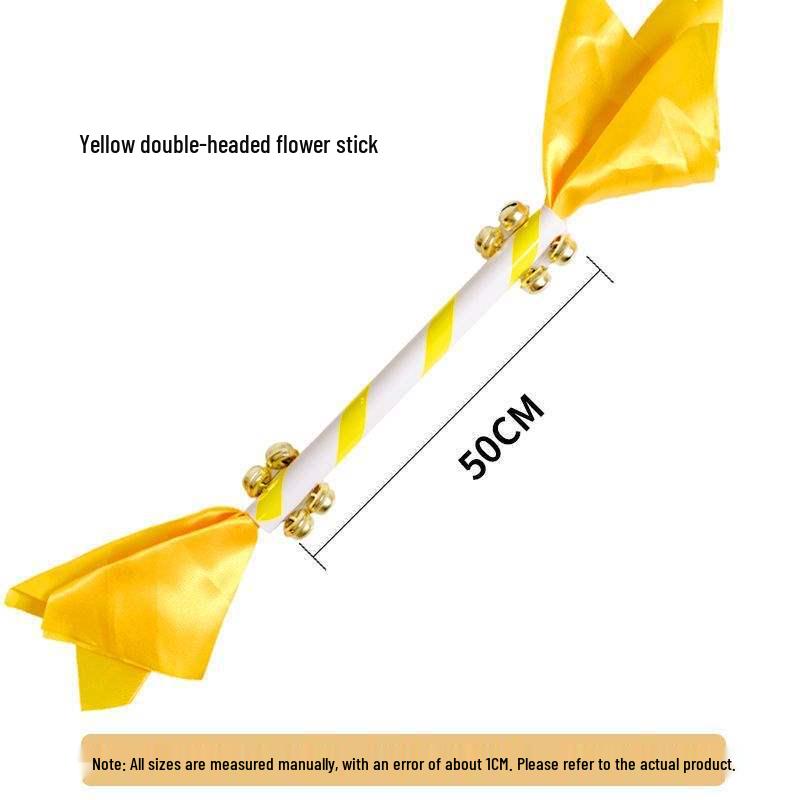 Bunte Blumenstock-Requisiten für Kinder-Tanz und Gymnastik