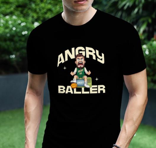 

ANGRY BALLER BASKETBALL T-Shirt Size S-5XL Unisex T-Shirt L