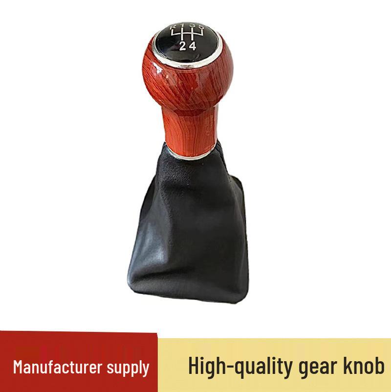 

Комплект ручки переключения передач и пыльника для Volkswagen Polo/Golf MK4 чёрный