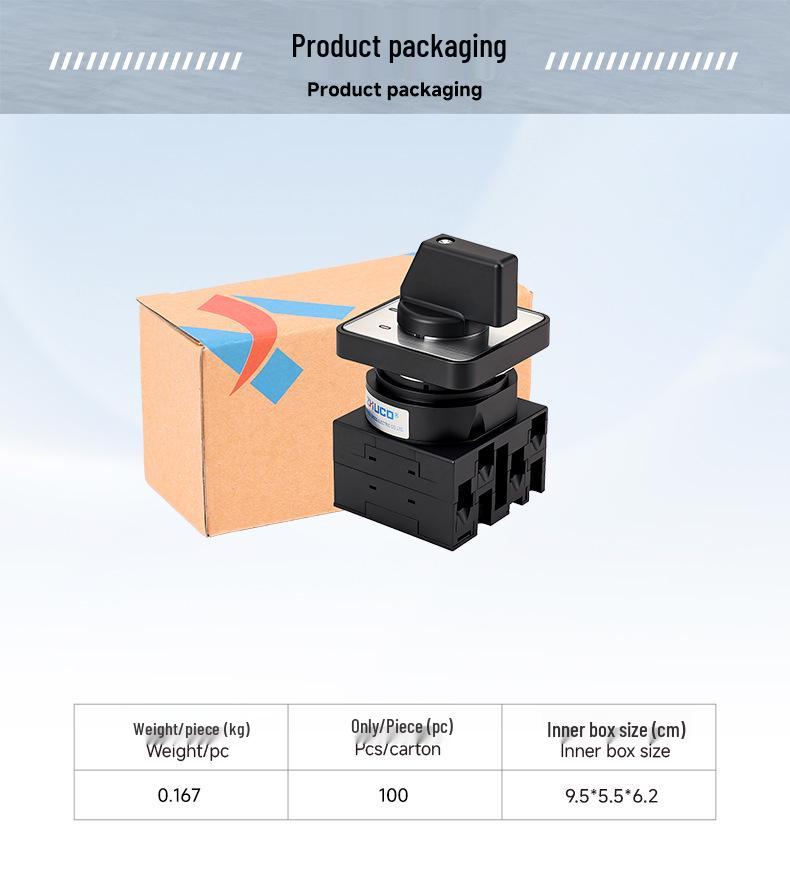 Zhuochao LW42A2-2026/LF101 Universal Three-Position Cam Switch