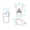 K1/K1 Max 3D Printer Hotend Silicone Insulation Cover