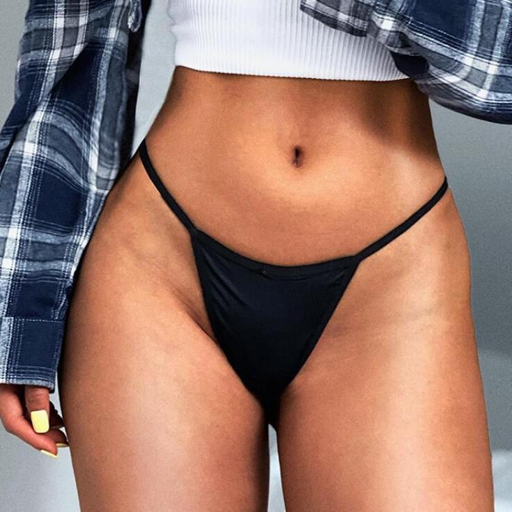 Sexy Cross-Border Open-Crotch Thong Lingerie
