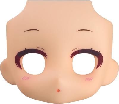 Nendoroid Doll Custom Gesichtsteile Blinzelnde Augen Make-up enthalten - - [pfirsichfarben]