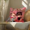 Cartoon T-Toilet-Bound Hanako-Kun Pillow Case Pattern Printed Pillowcase For Living Room Sofa Cushion Cover & Bedroom Decor