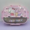 New Cartoon Lunch Box Three-compartment Sealed 304 Stainless Steel Lunch Box